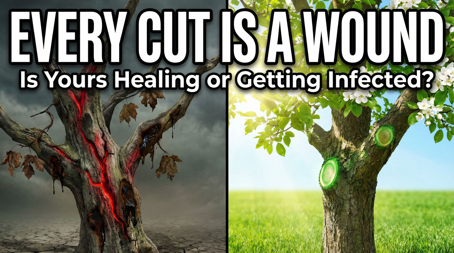 Every cut is a wound. Make sure your tree heals from proper pruning.